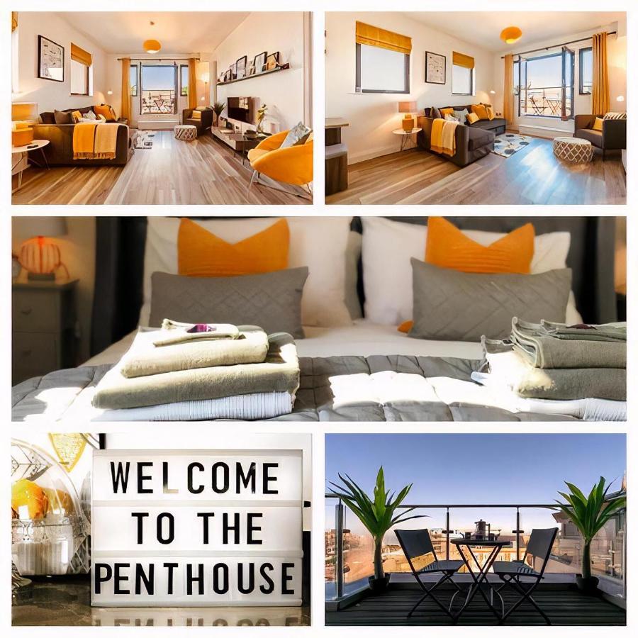 The Penthouse Margate, Balconies, Sea View, Gated Parking, Air Con! Apartment ภายนอก รูปภาพ